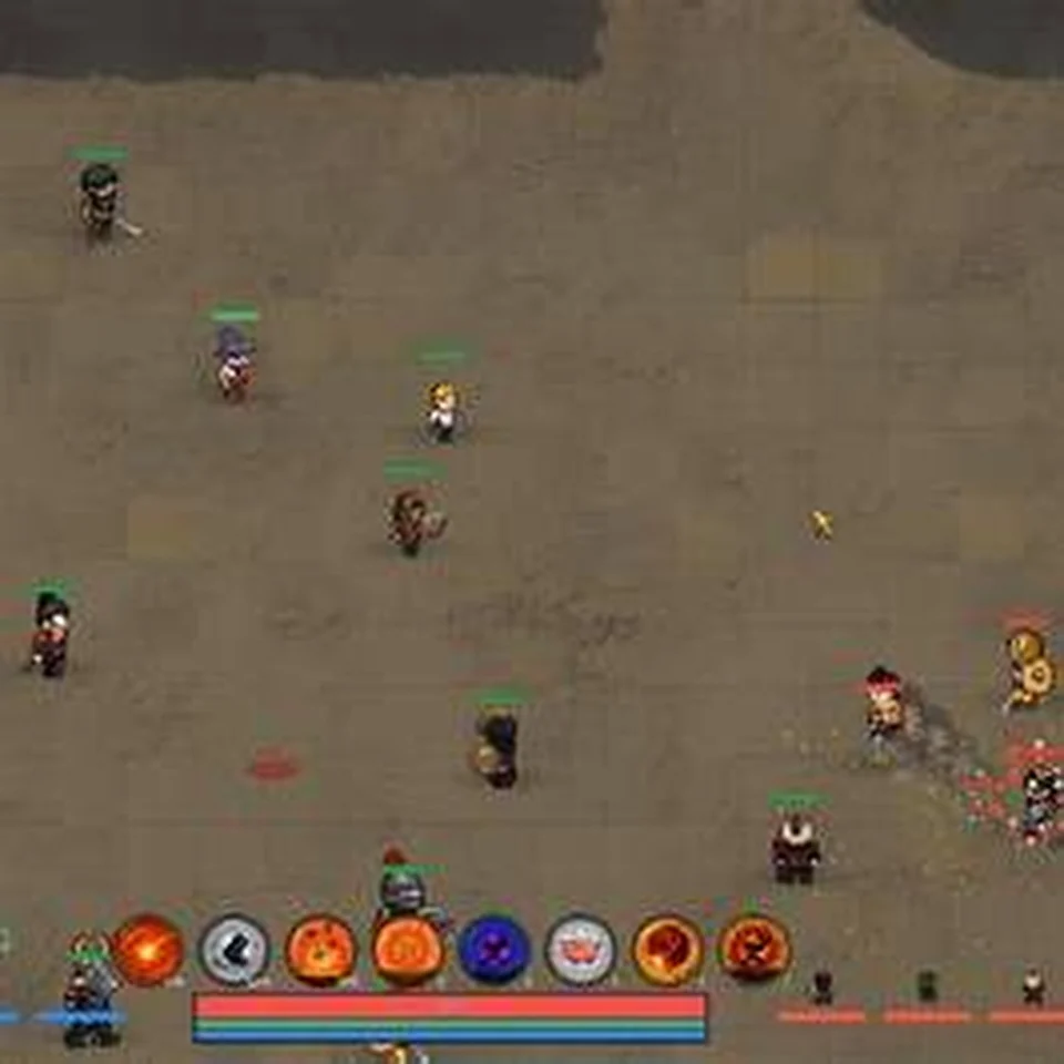 A second arena-combat capture as supporting visual for the competitive side.